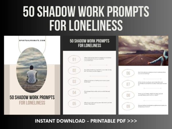 50 Shadow Work Prompts for Loneliness