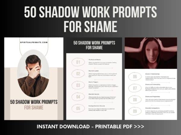 50 Shadow Work Prompts for Shame