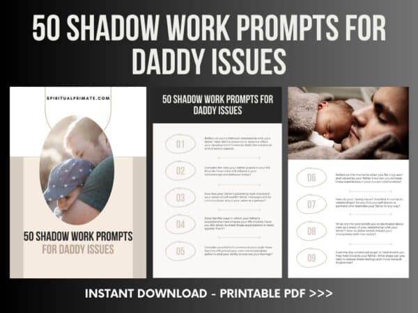 50 Shadow Work Prompts for Daddy Issues