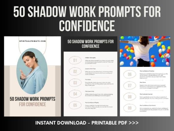 50 Shadow Work Prompts for Confidence