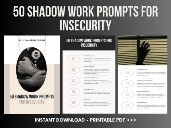50 Shadow Work Prompts for Insecurity