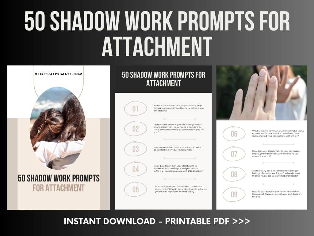 50 Shadow Work Prompts for Attachment