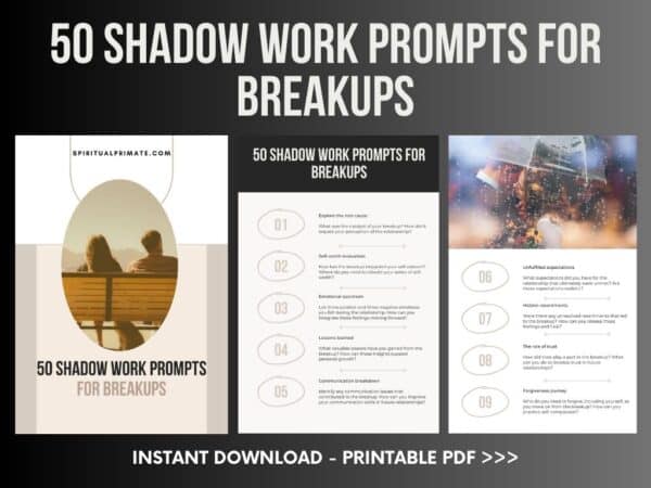 50 Shadow Work Prompts for Breakups
