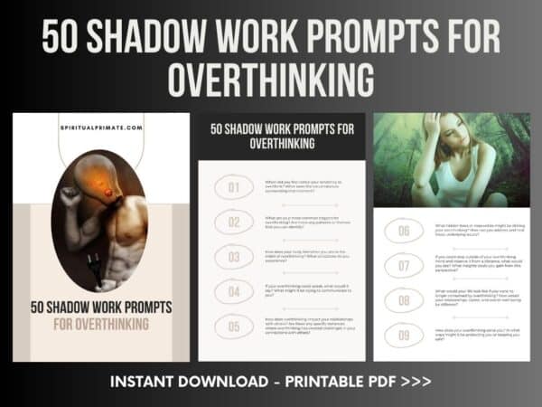 50 Shadow Work Prompts for Overthinking