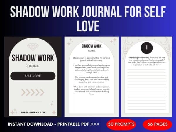 Shadow Work Journal for Cultivating Self-Love