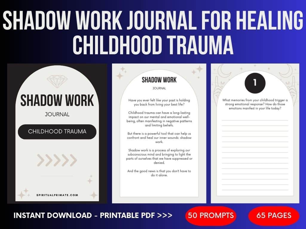 Shadow Work Journal for Healing Childhood Trauma
