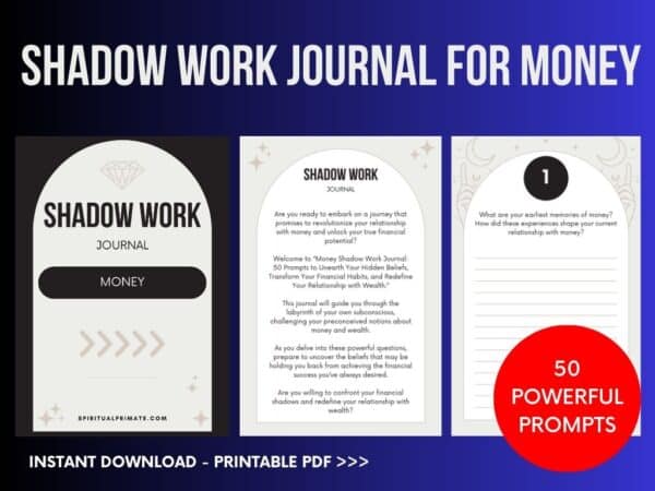 Shadow Work Journal for Money