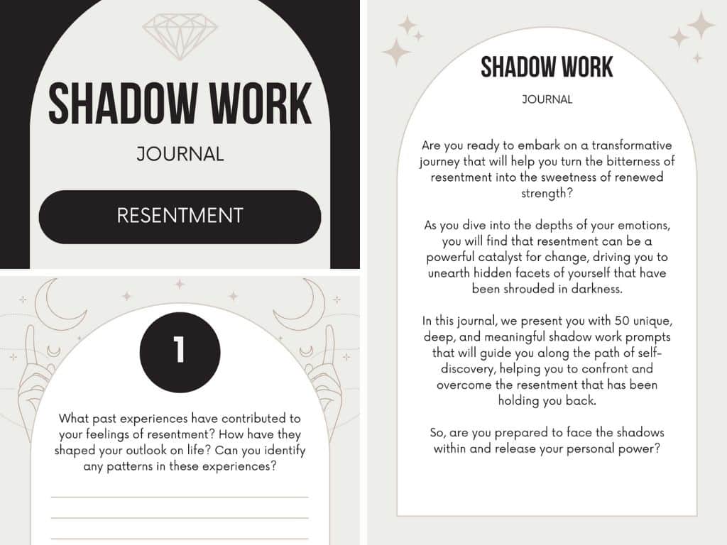 Shadow Work Journal for Resentment