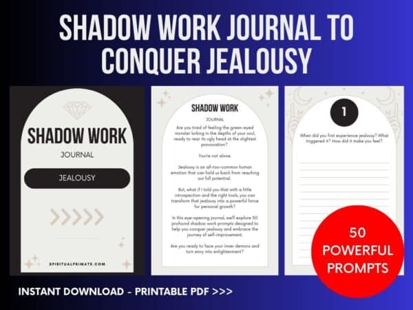 Shadow Work Journal to Conquer Jealousy