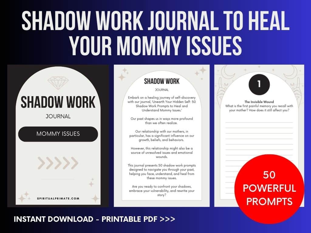 Shadow Work Journal to Heal Your Mommy Issues