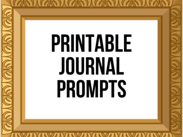 Printable Journal Prompts [PDF]