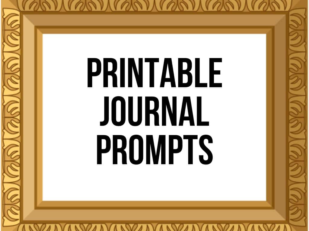 Printable Journal Writing Prompts [PDF] | Instant Download