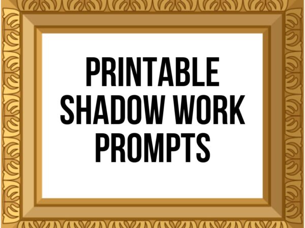 Printable Shadow Work Prompts [PDF]